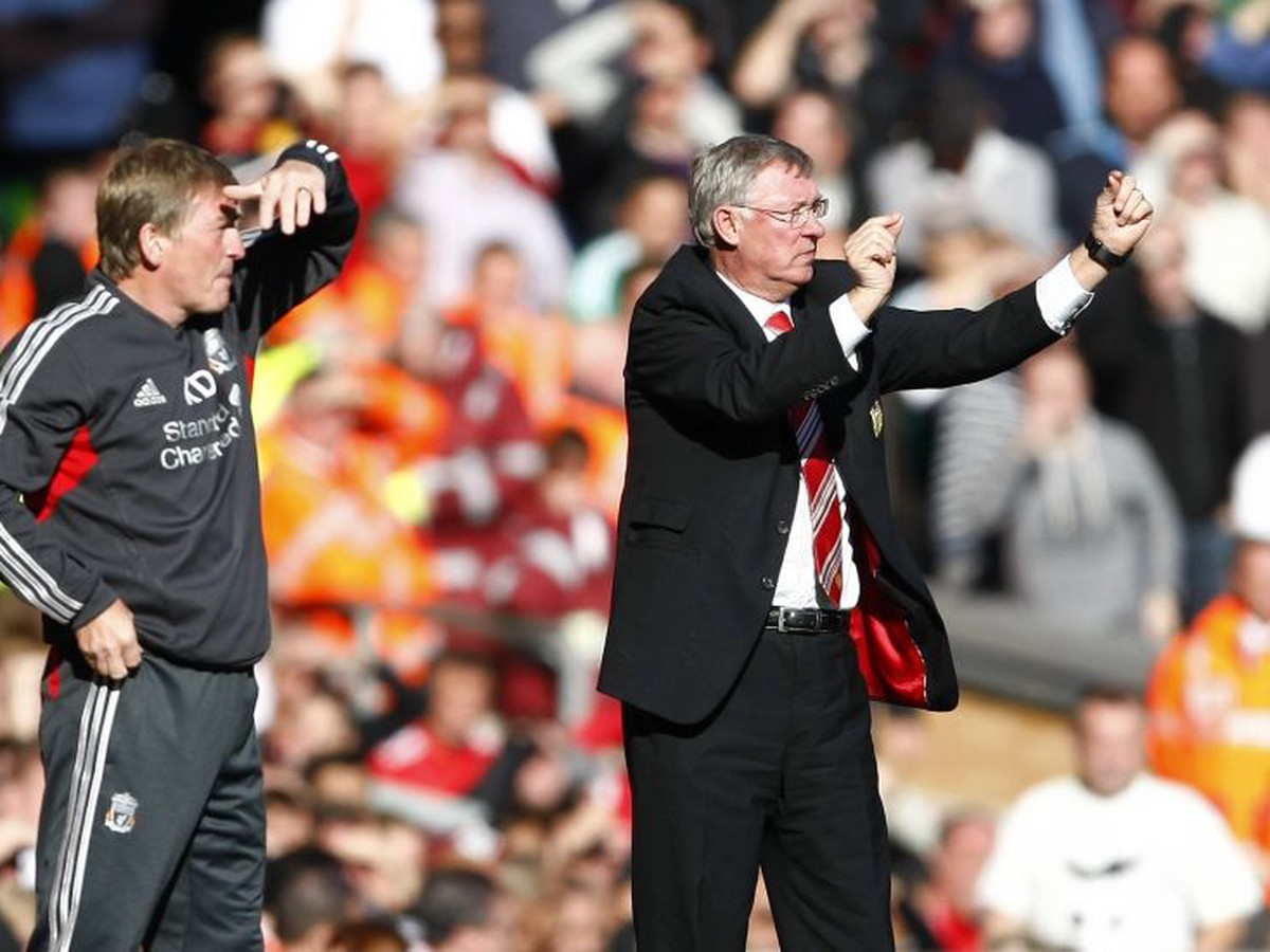 Kenny Dalglish a Alex Ferguson