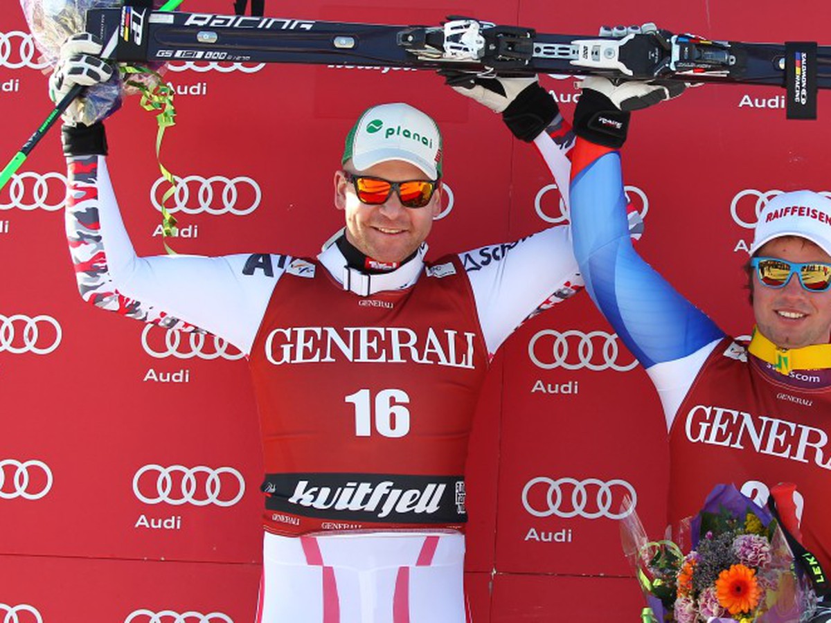 Klaus Kröll a Beat Feuz,