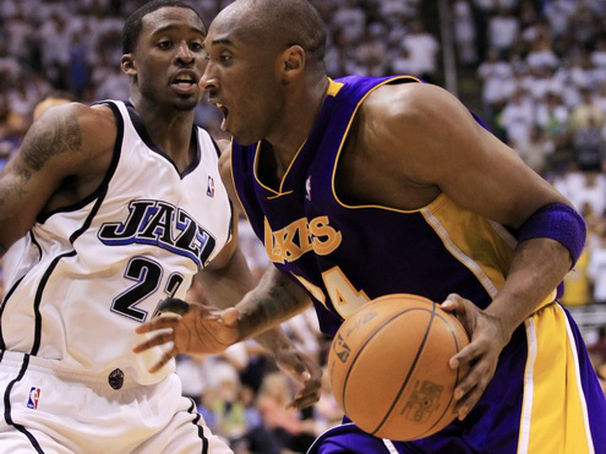 Kobe Bryant a Wesley Matthews