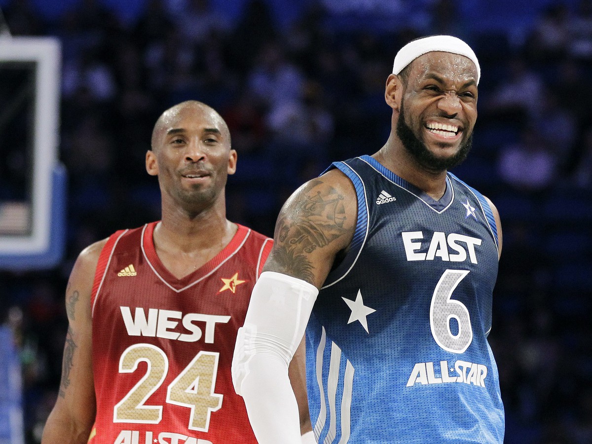 Kobe Bryant a LeBron James