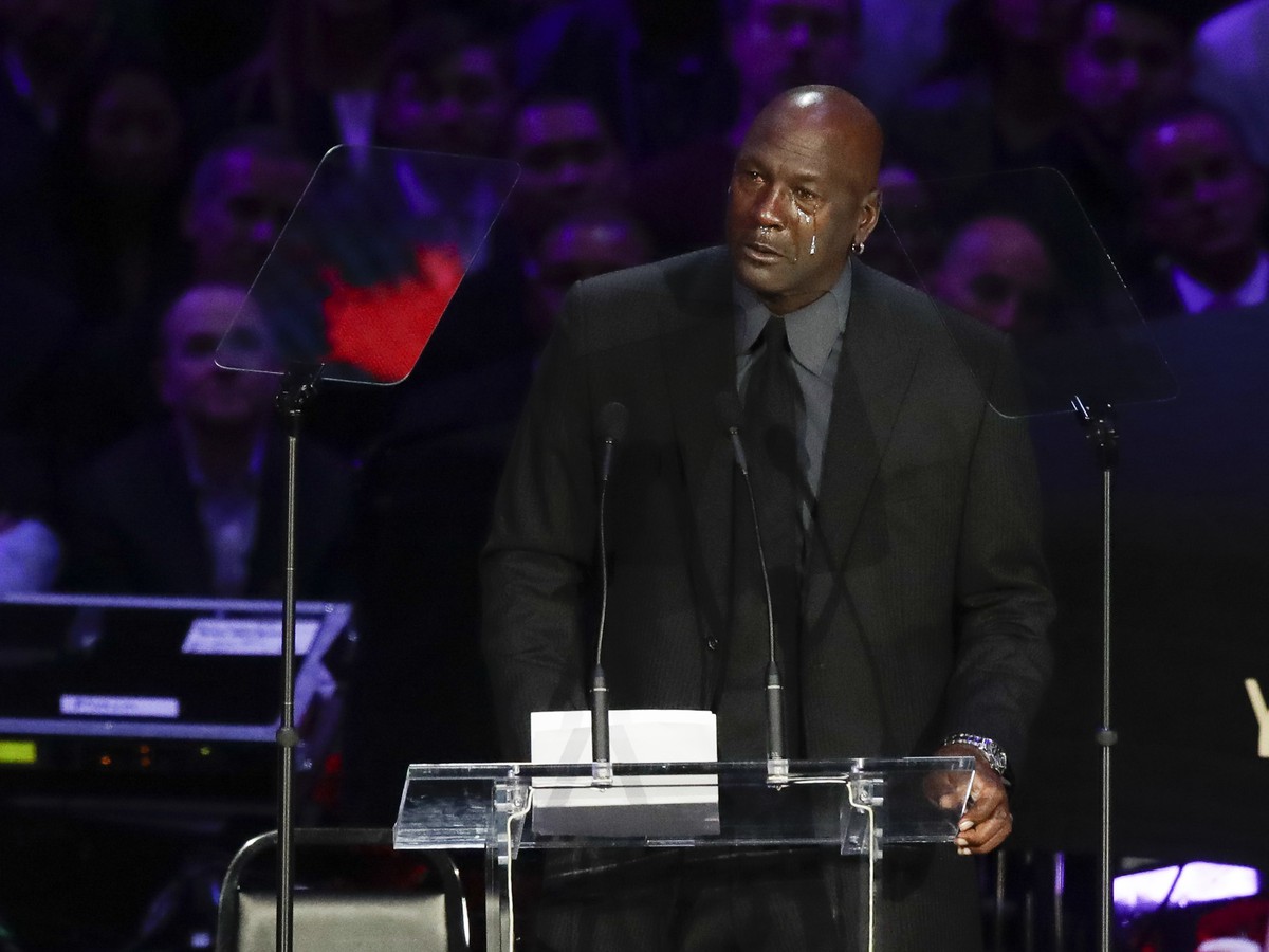 Michael Jordan a jeho príhovor na rozlúčke s Kobem Bryantom