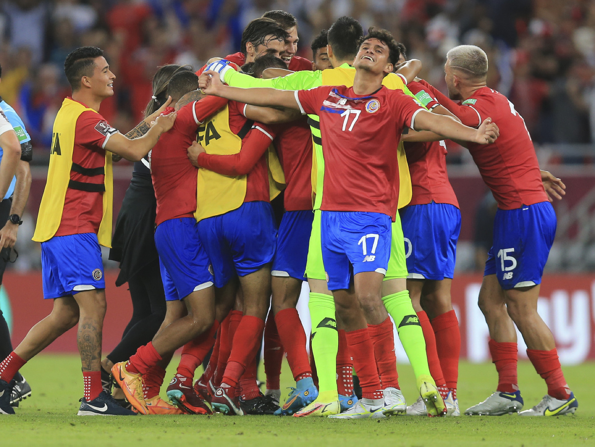 Futbalisti Kostariky sa radujú z postupu na MS v Katare