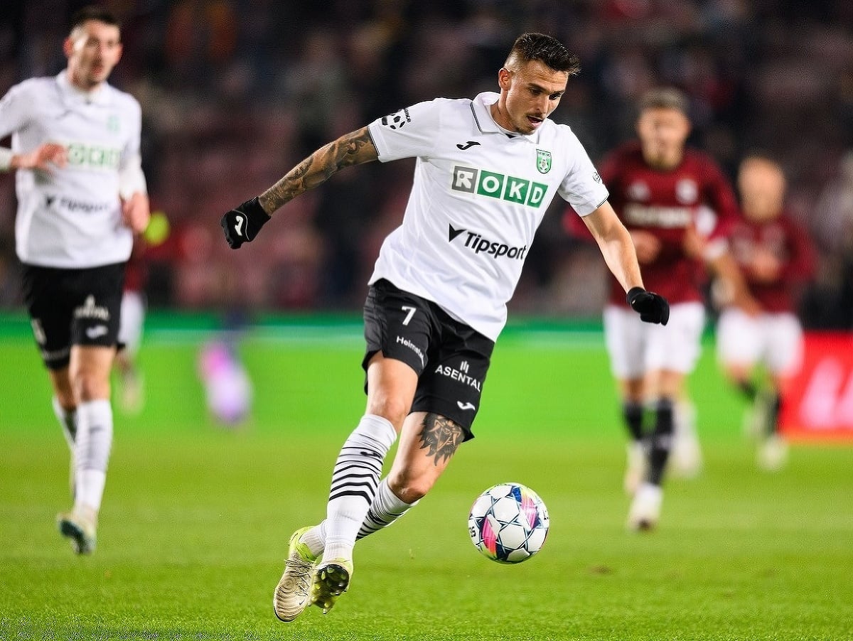 Slovenský obranca Kristián Vallo