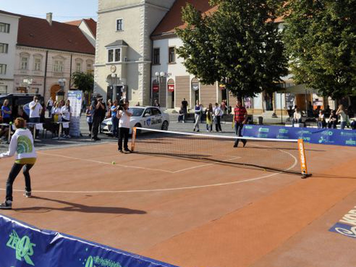 Minikurt na Trojičnom námestí v Trnave
