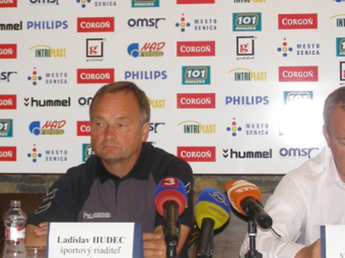 Tréner FK Senica Ladislav Hudec