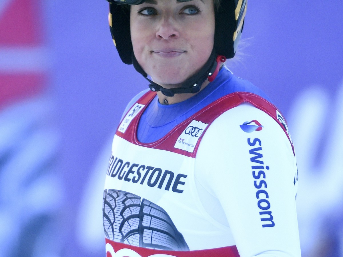 Švajčiarska zjazdárka Lara Gutová