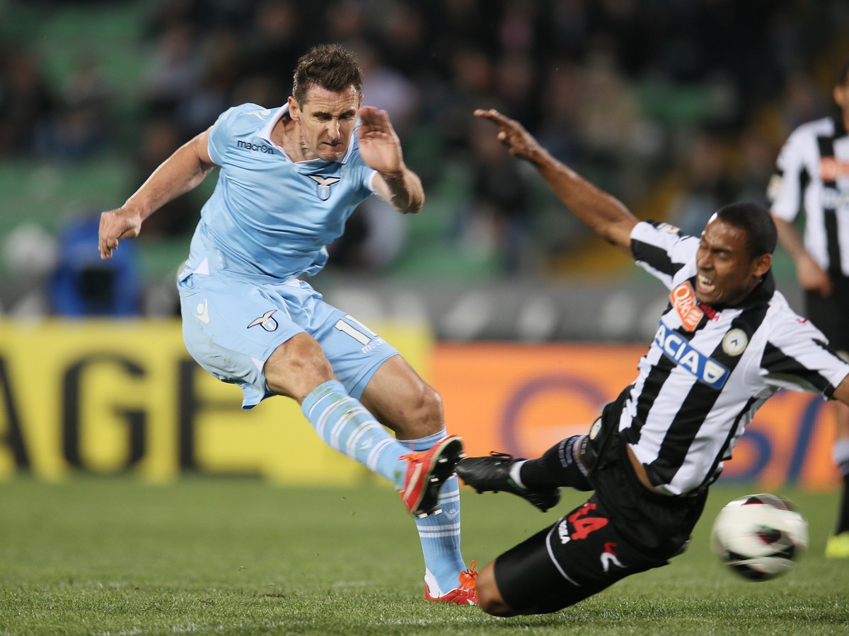 Miroslav Klose a Gabriel Silva