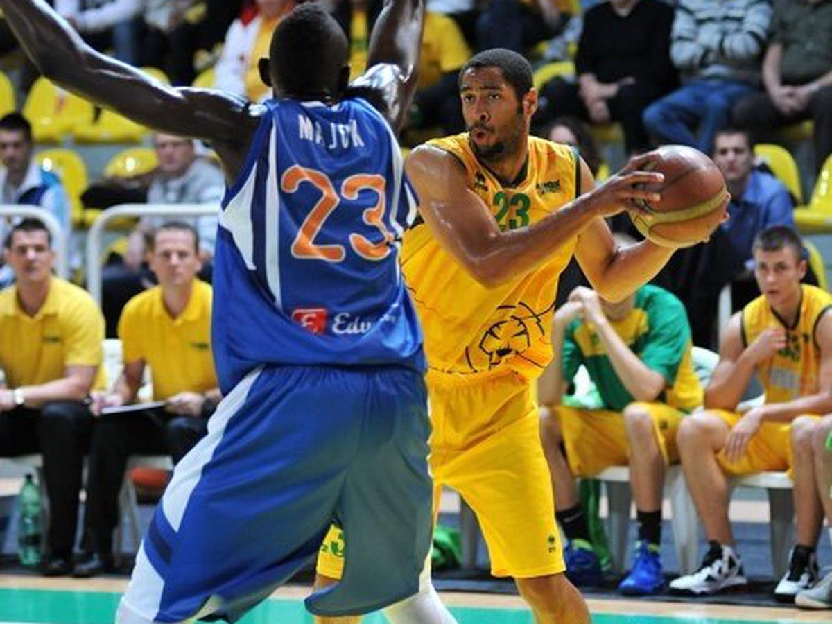 Momentka z duelu Levice - Nitra