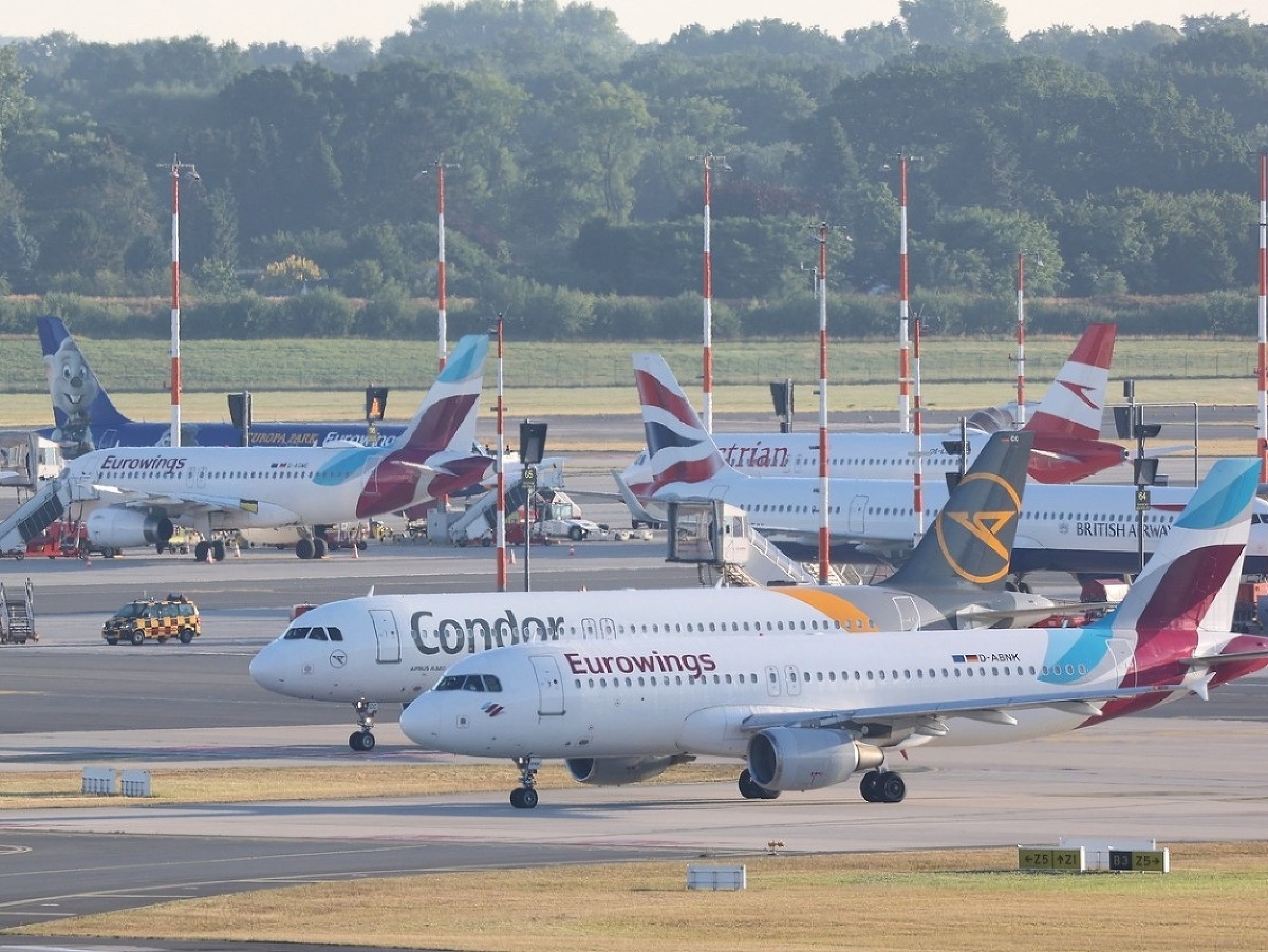 Letecká spoločnosť Eurowings na poslednú chvíľu Hamburgu zrušila rezervovaný let