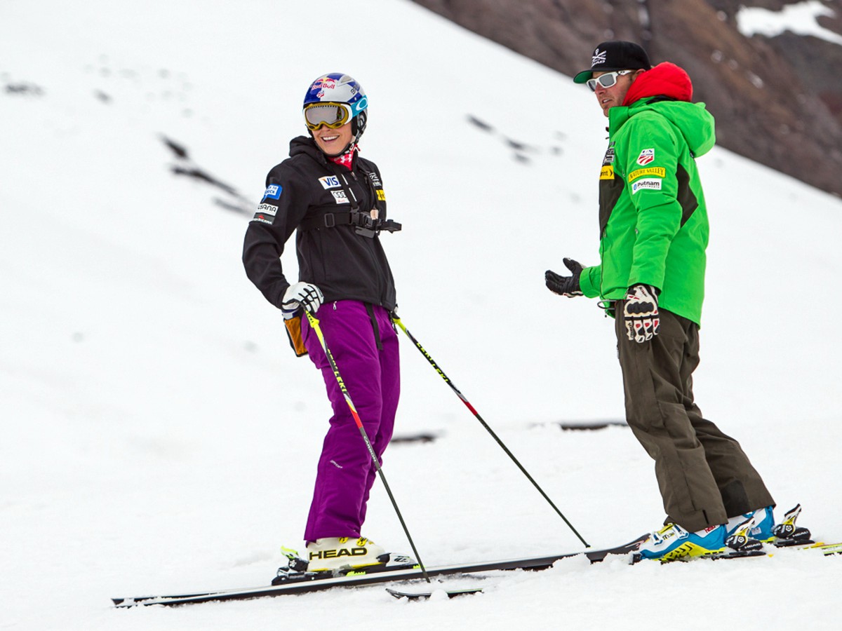 Lindsey Vonnová sa vrátila na lyžiarske svahy