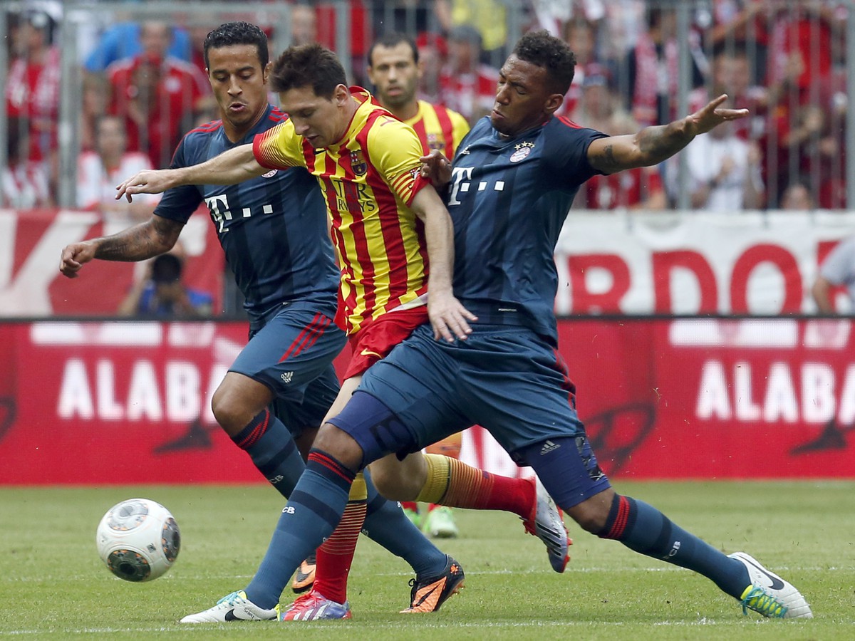 Lionel Messi si v prípravnom dueli zahral aj proti ešte nedávnemu spoluhráčovi Thiagovi Alcantárovi