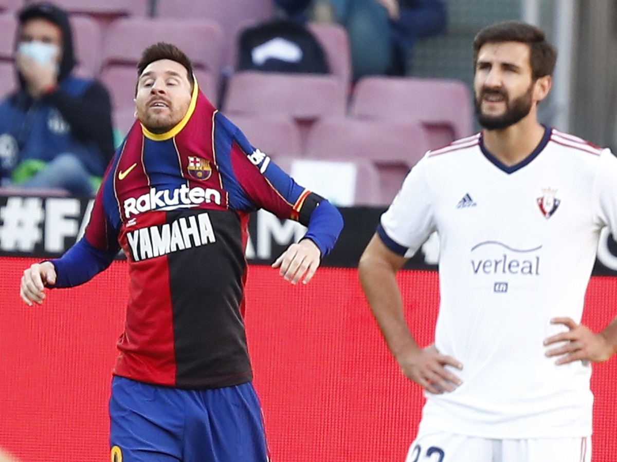 Messi v Maradonovom drese