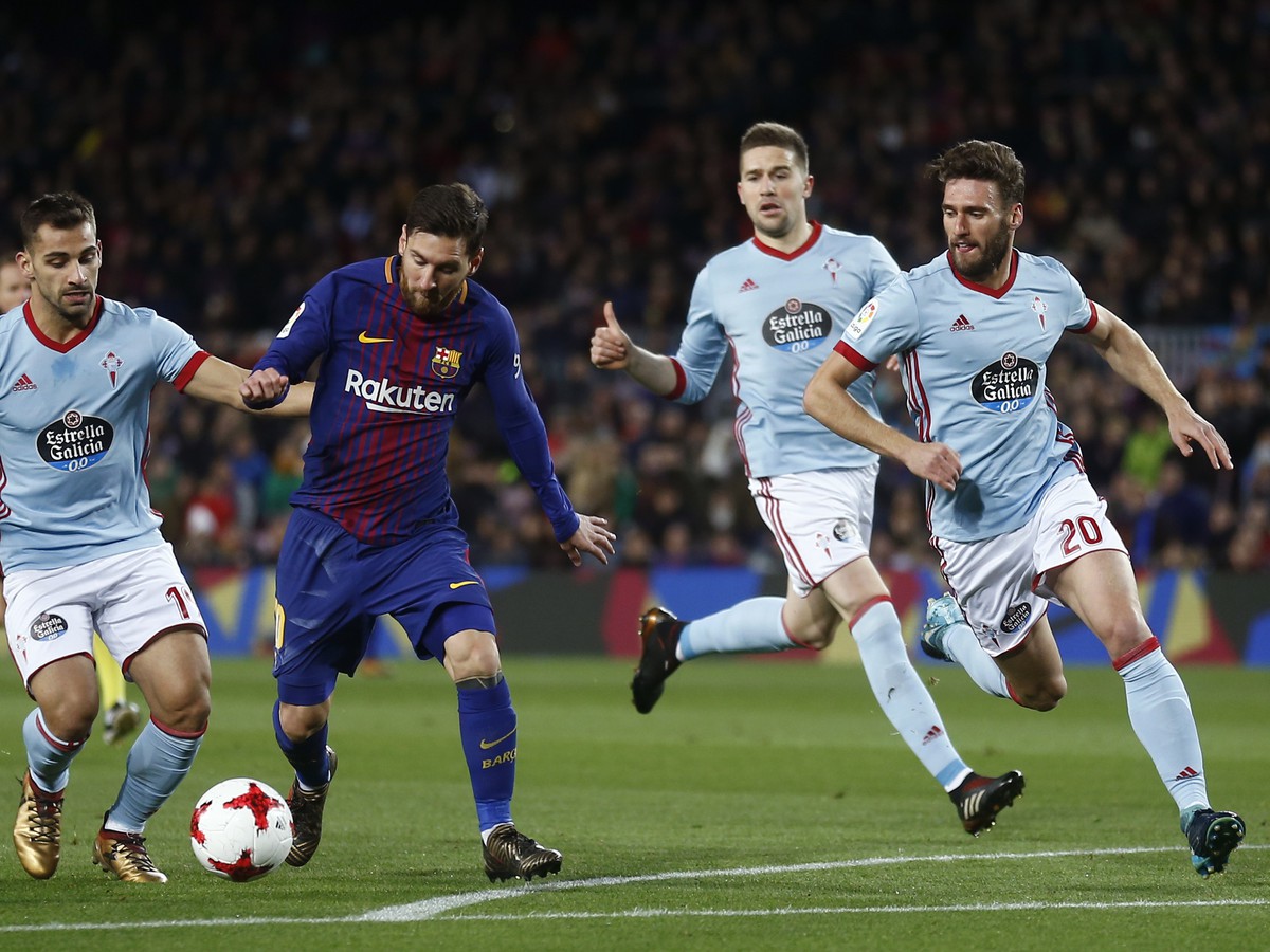 Lionel Messi útočí