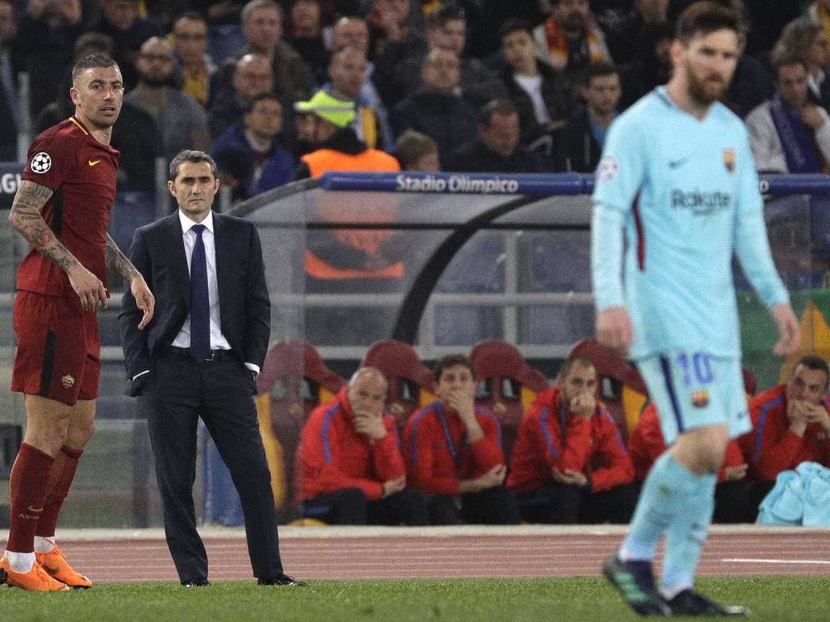 Ernesto Valverde a Lionel Messi