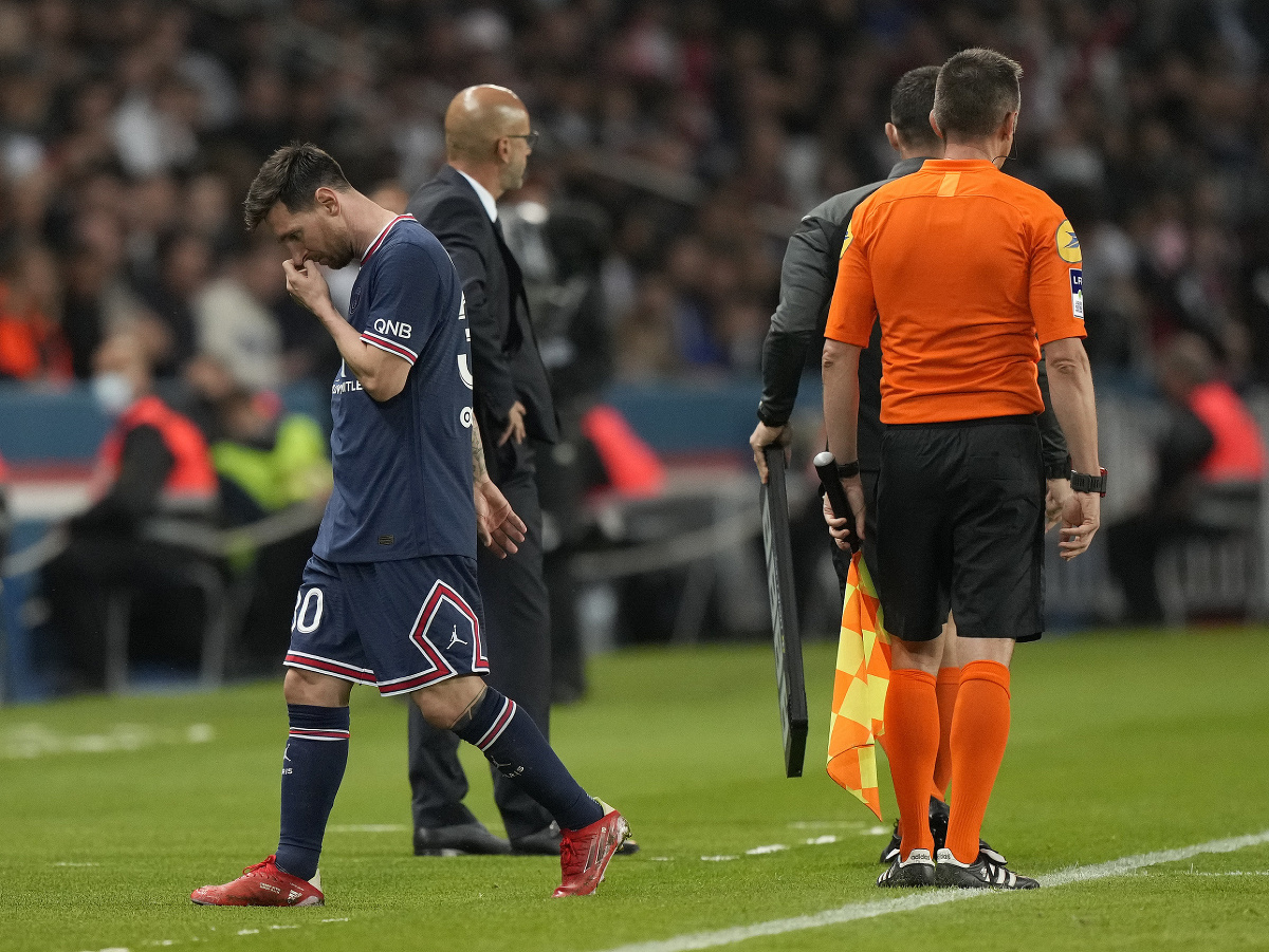 Lionel Messi nebol nadšený zo striedania