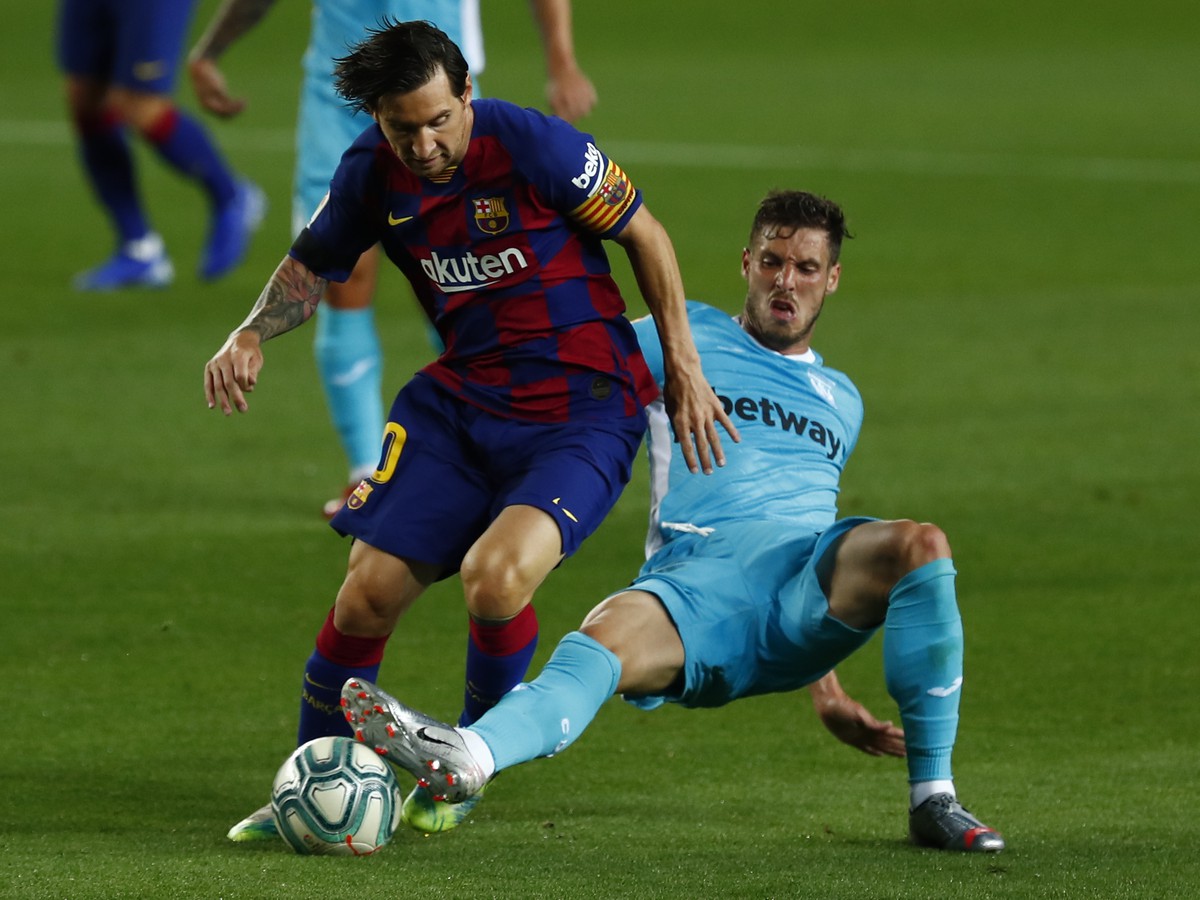 Lionel Messi a Ruben Pérez