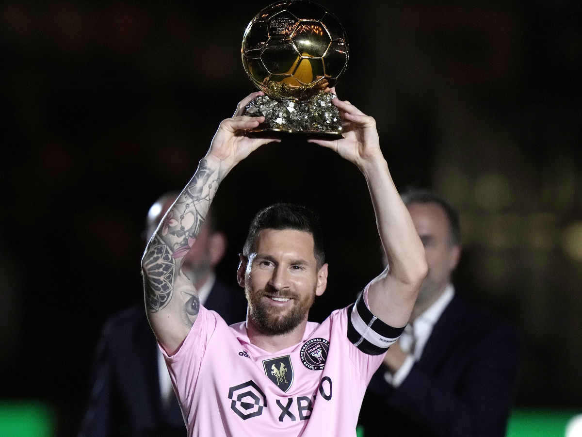 Lionel Messi oslávil zisk Zlatej lopty s fanúšikmi Miami