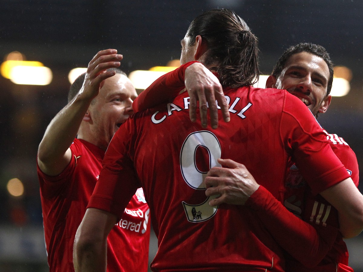 Radosť hráčov Liverpoolu