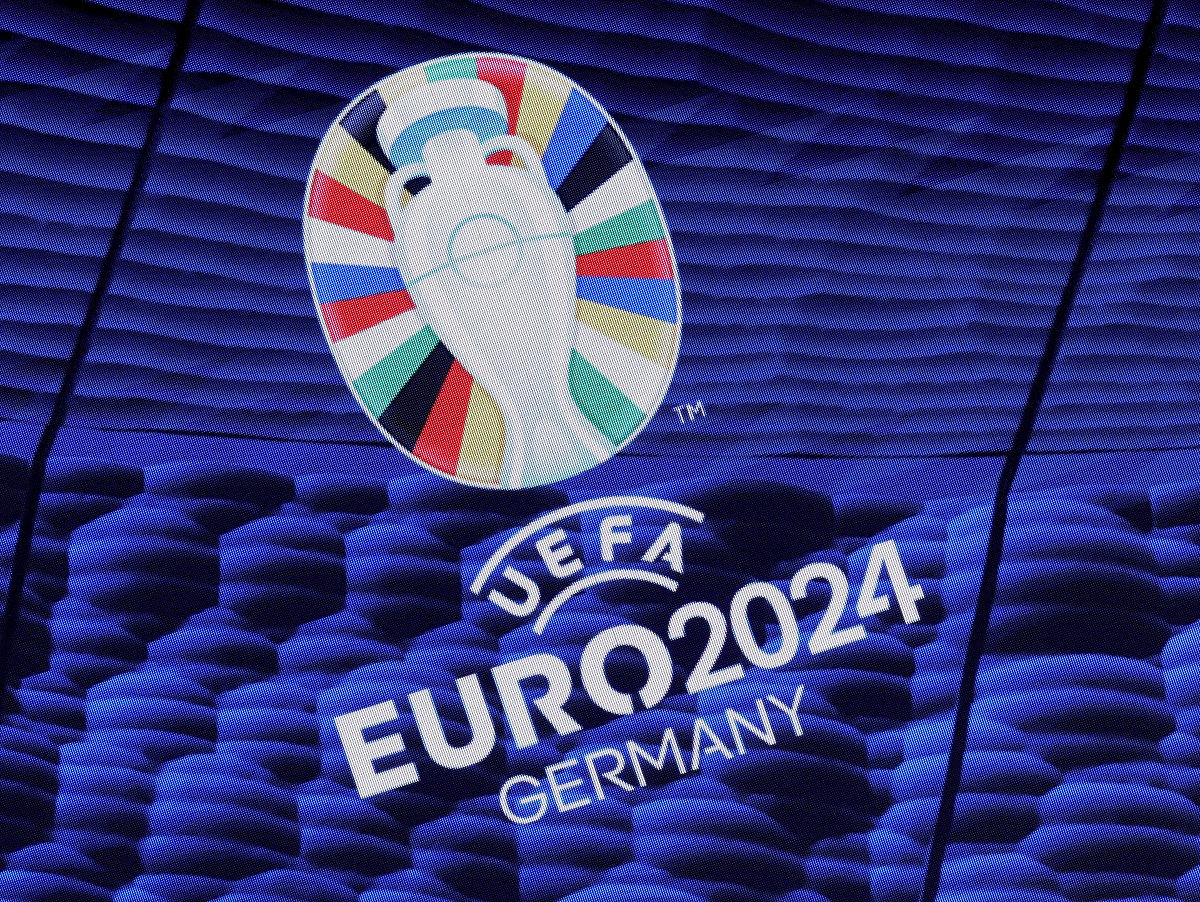 Na snímke logo budúcoročných ME vo futbale v Nemecku
