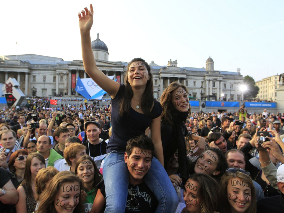 Davy na Trafalgar Square