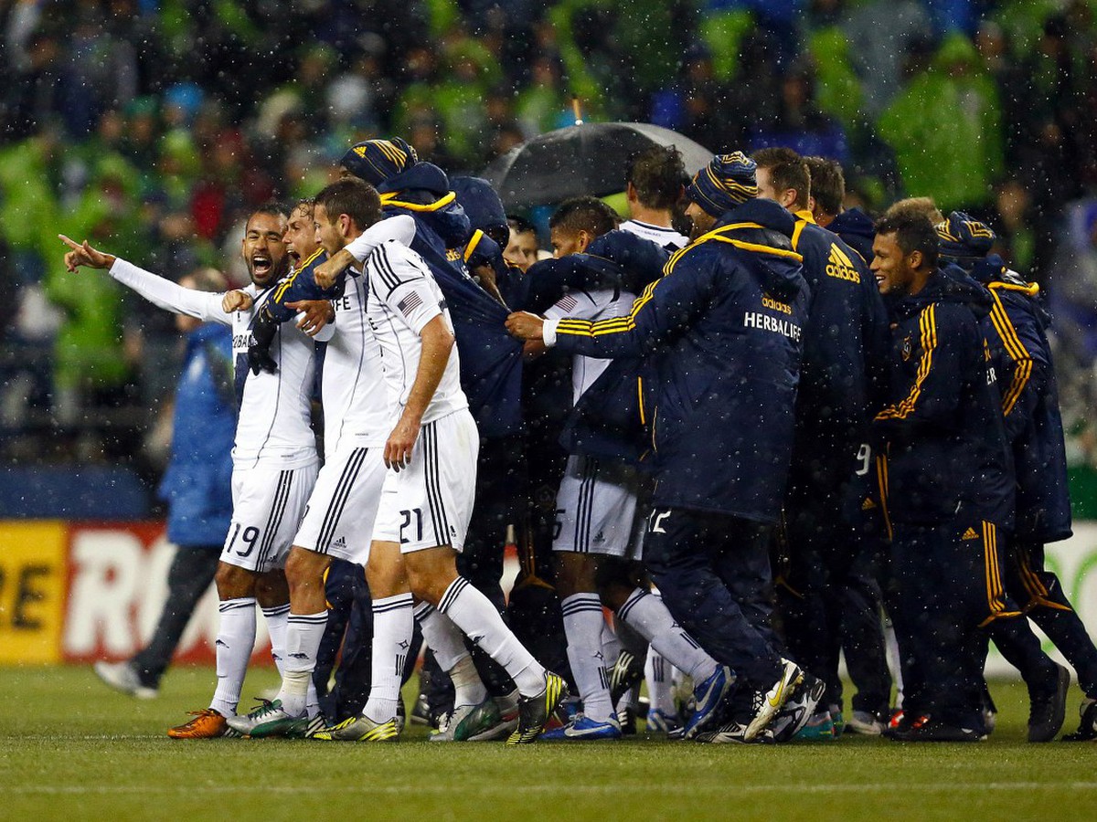 Oslavy Los Angeles Galaxy