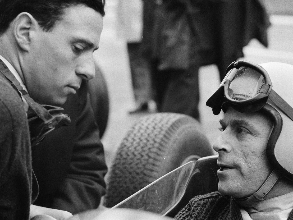 Peter Arundel a Jim Clark z tímu Lotus