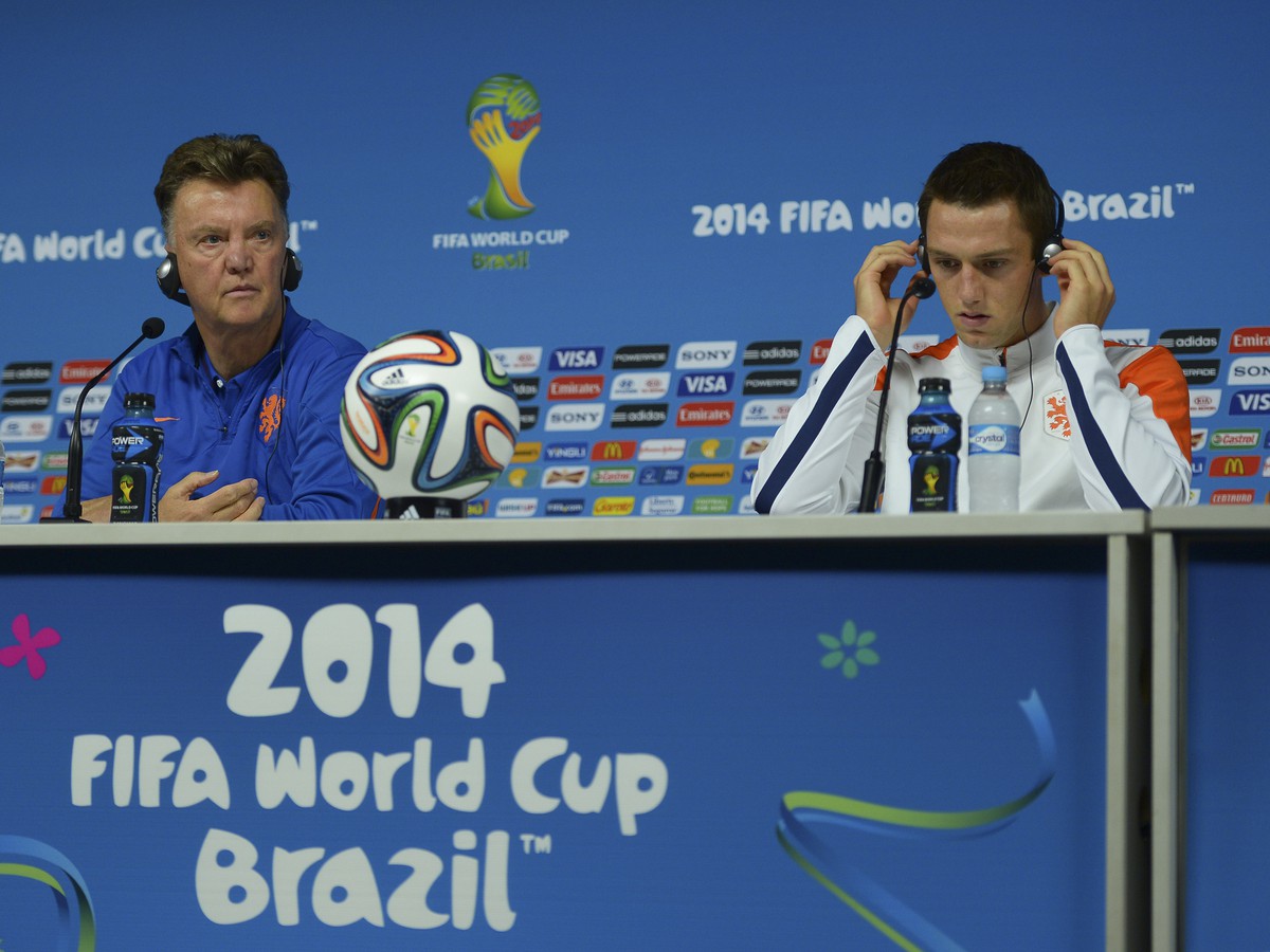 Louis Van Gaal a Stefane de Vrij