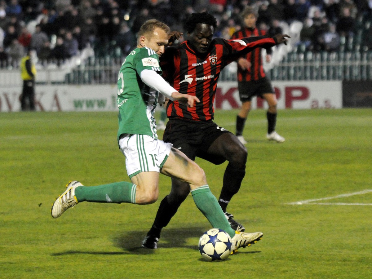 Ľubomír Meszároš a Boubacar Diallo