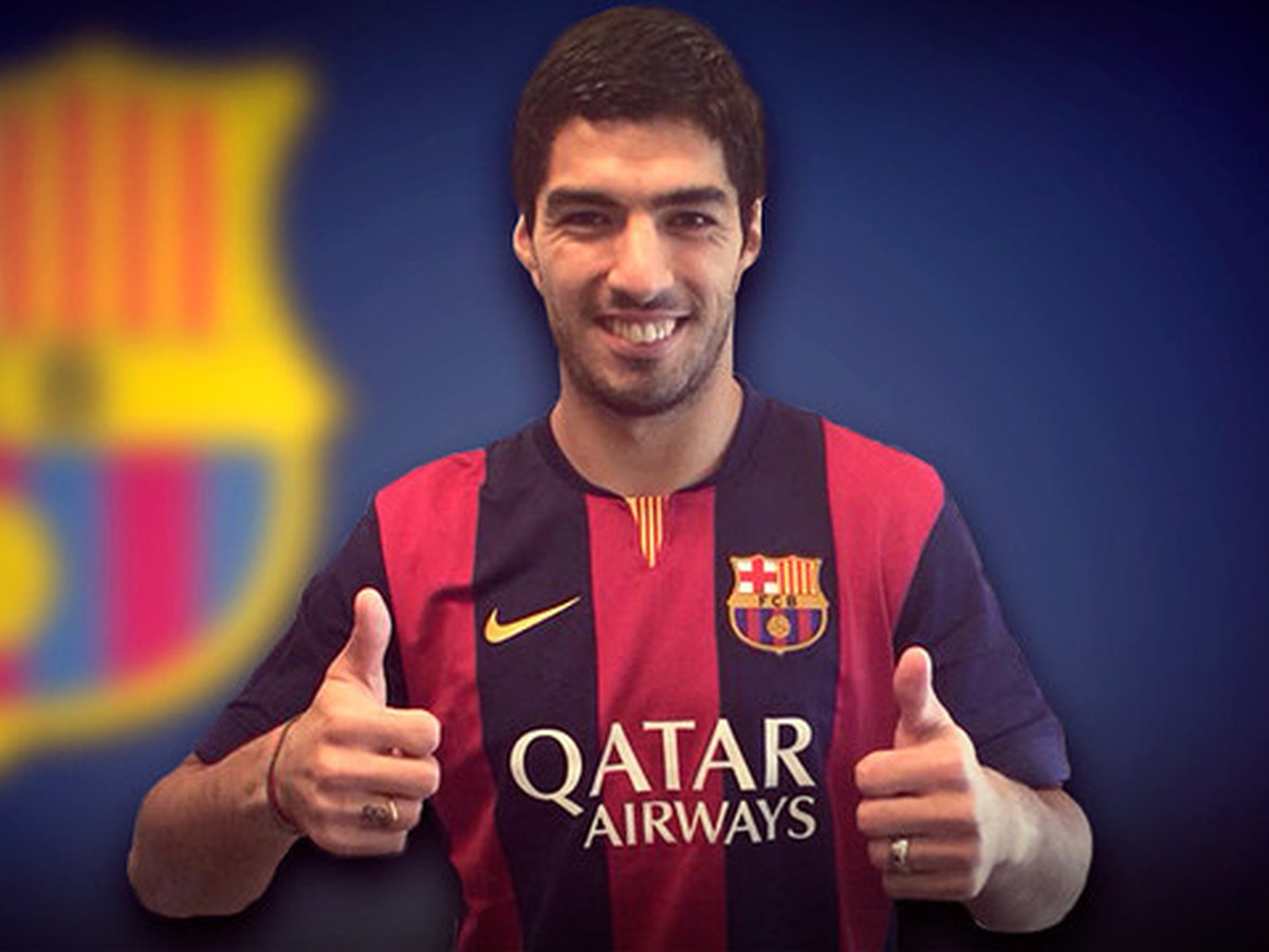 Luis Suárez už v Barcelone
