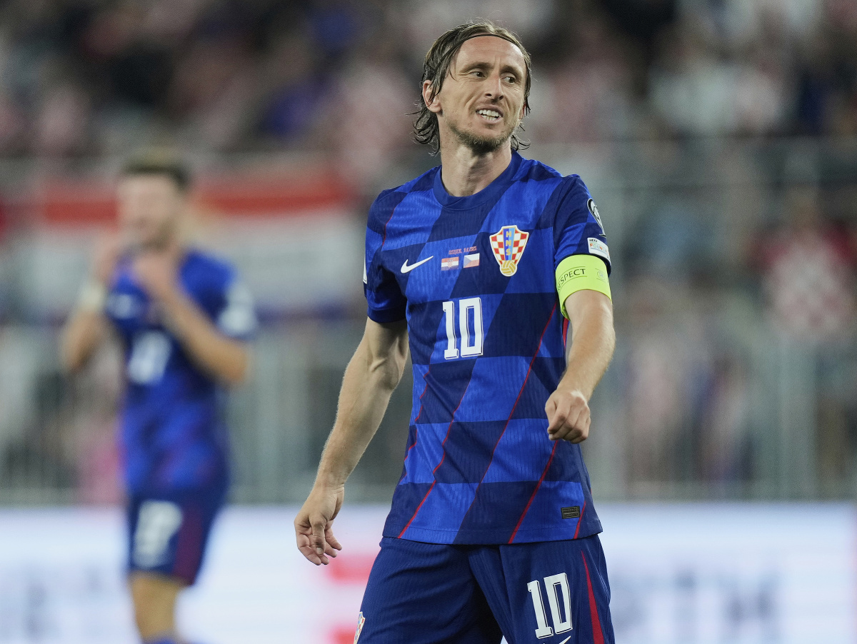 Kapitán chorvátskej reprezentácie Luka Modrič