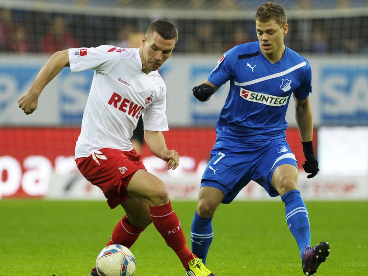 Lukas Podolski (vľavo)