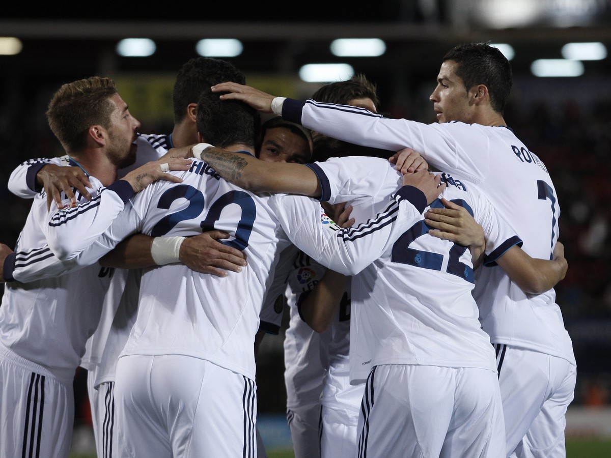 Gólové oslavy futbalistov Realu Madrid