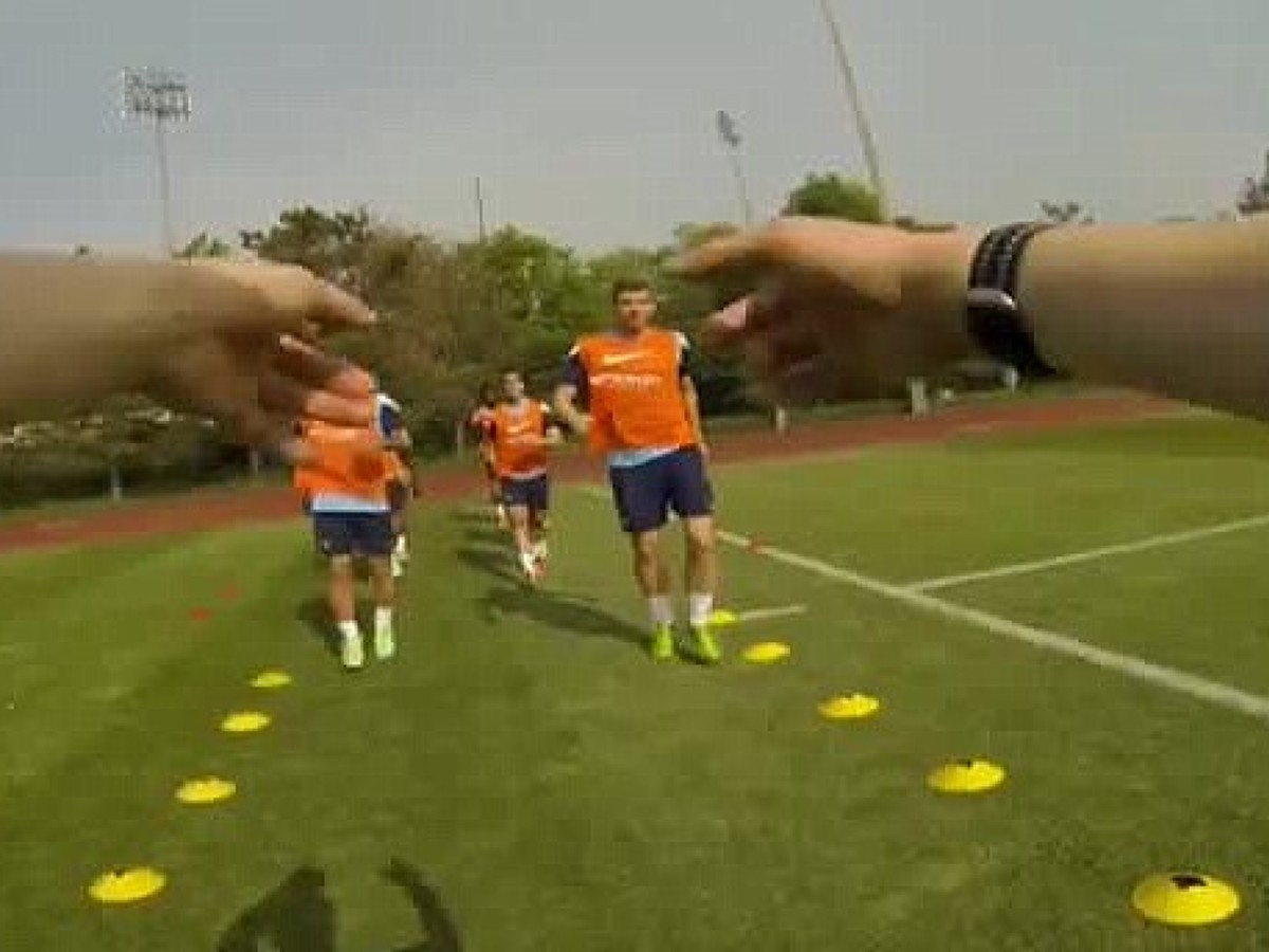 Futbalisti Citizens si vyskúšali použitie HD kamery na tréningu