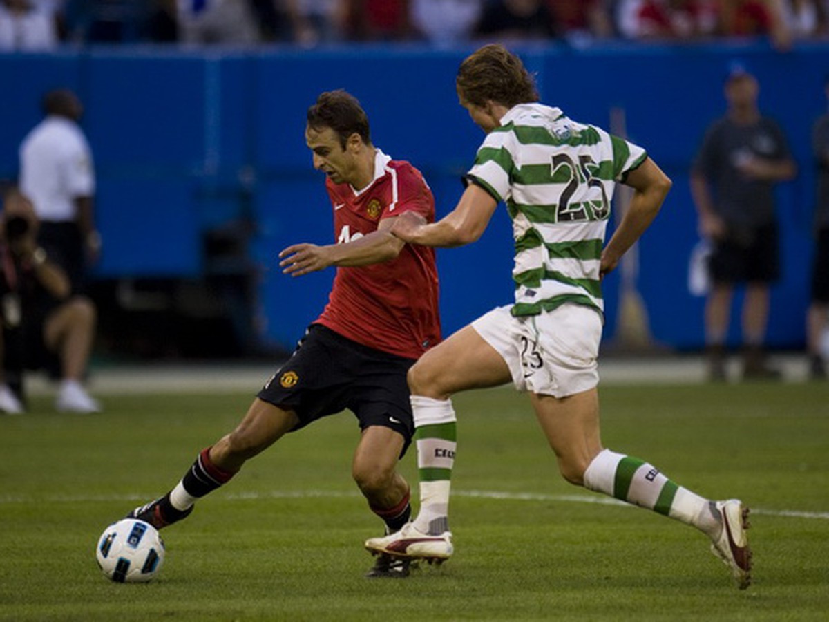 Dimitar Berbatov a Thomas Rogne