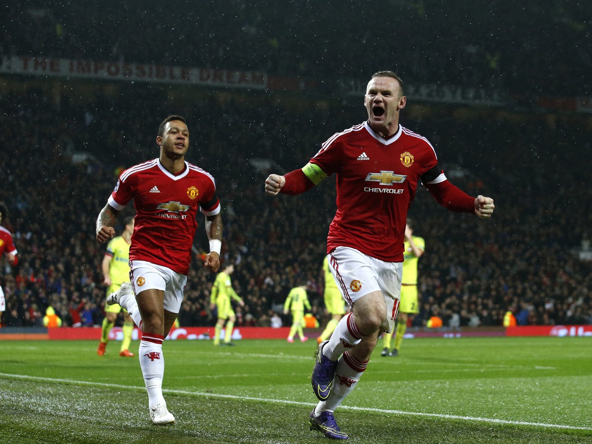 Wayne Rooney a jeho gólové oslavy