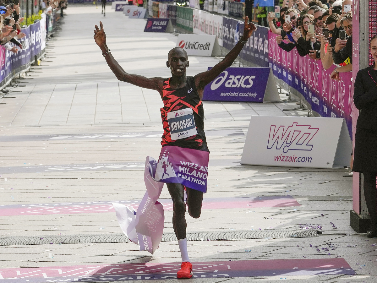 Bahrajnský maratónec Marius Kimutai