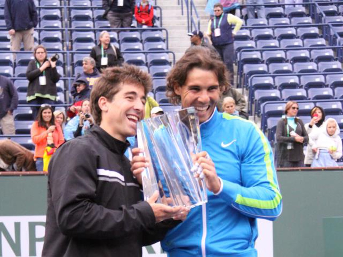 Marc López a Rafael Nadal