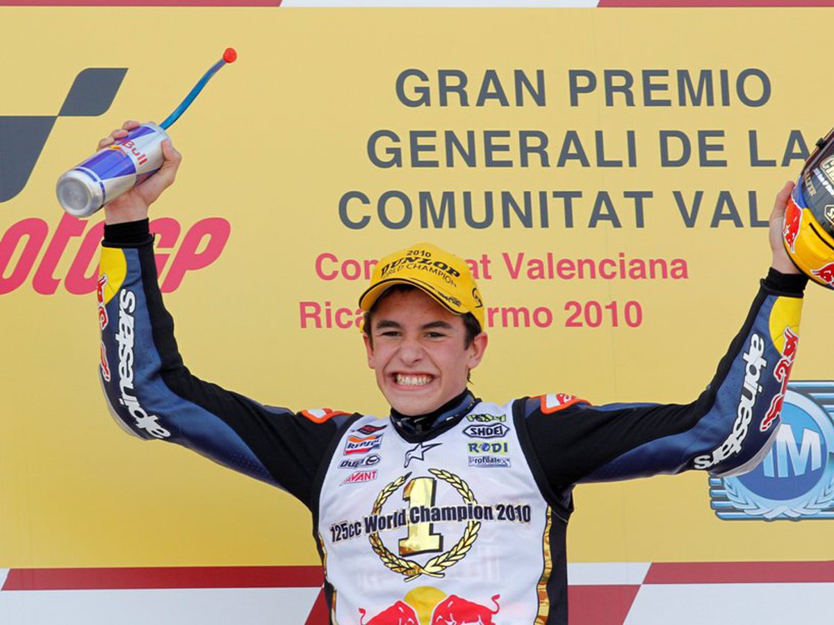 Nový majster sveta motocyklov, 17-ročný Španiel Marc Marquez