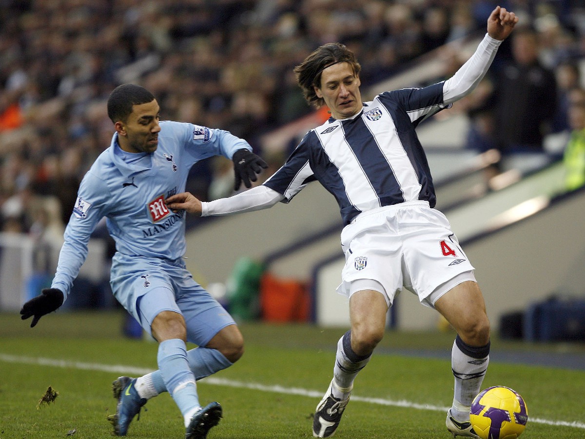 Marek Čech v drese West Bromwich Albion