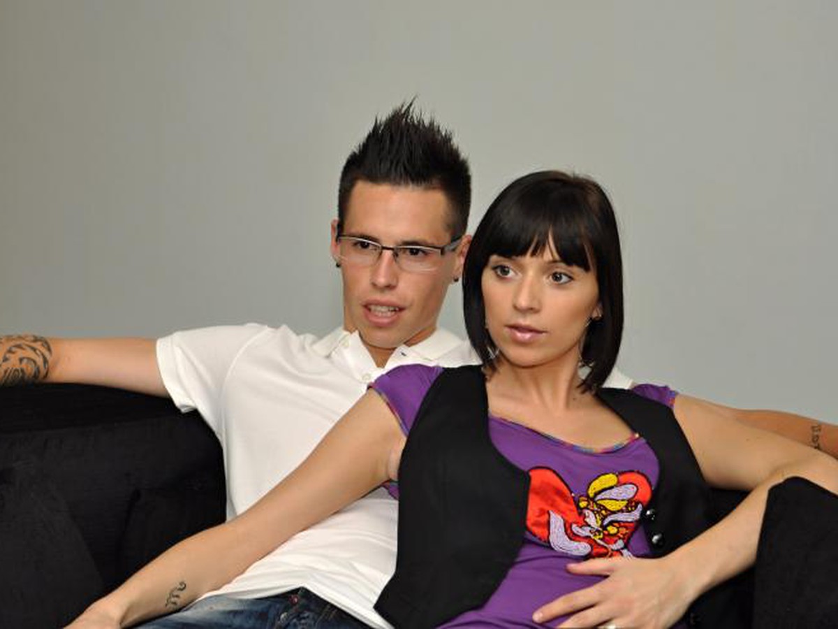 Marek Hamšík s priateľkou Martinou