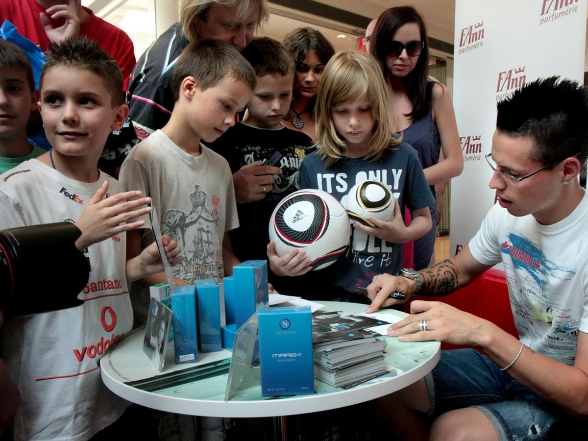 Marek Hamšík predstavil svoj parfum