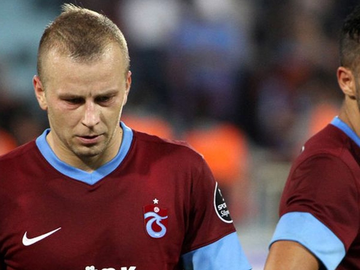 Marek Sapara v drese Trabzonsporu
