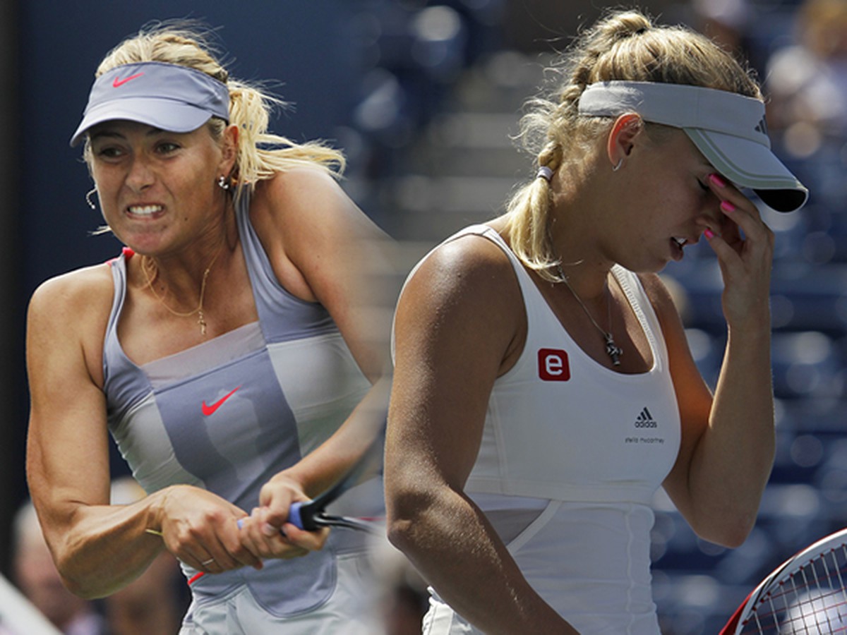 Maria Šarapovová a Caroline Wozniacka