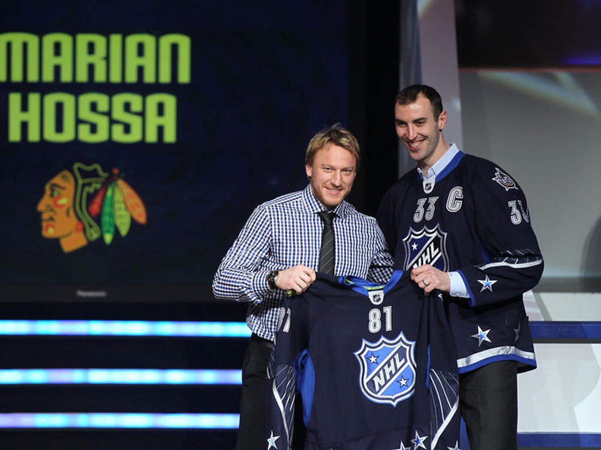 Marián Hossa a Zdeno Chára