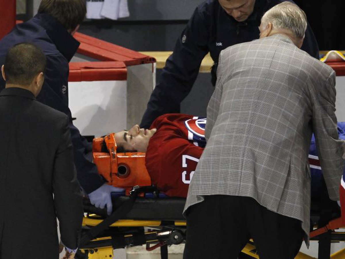 Max Pacioretty na nosidlách