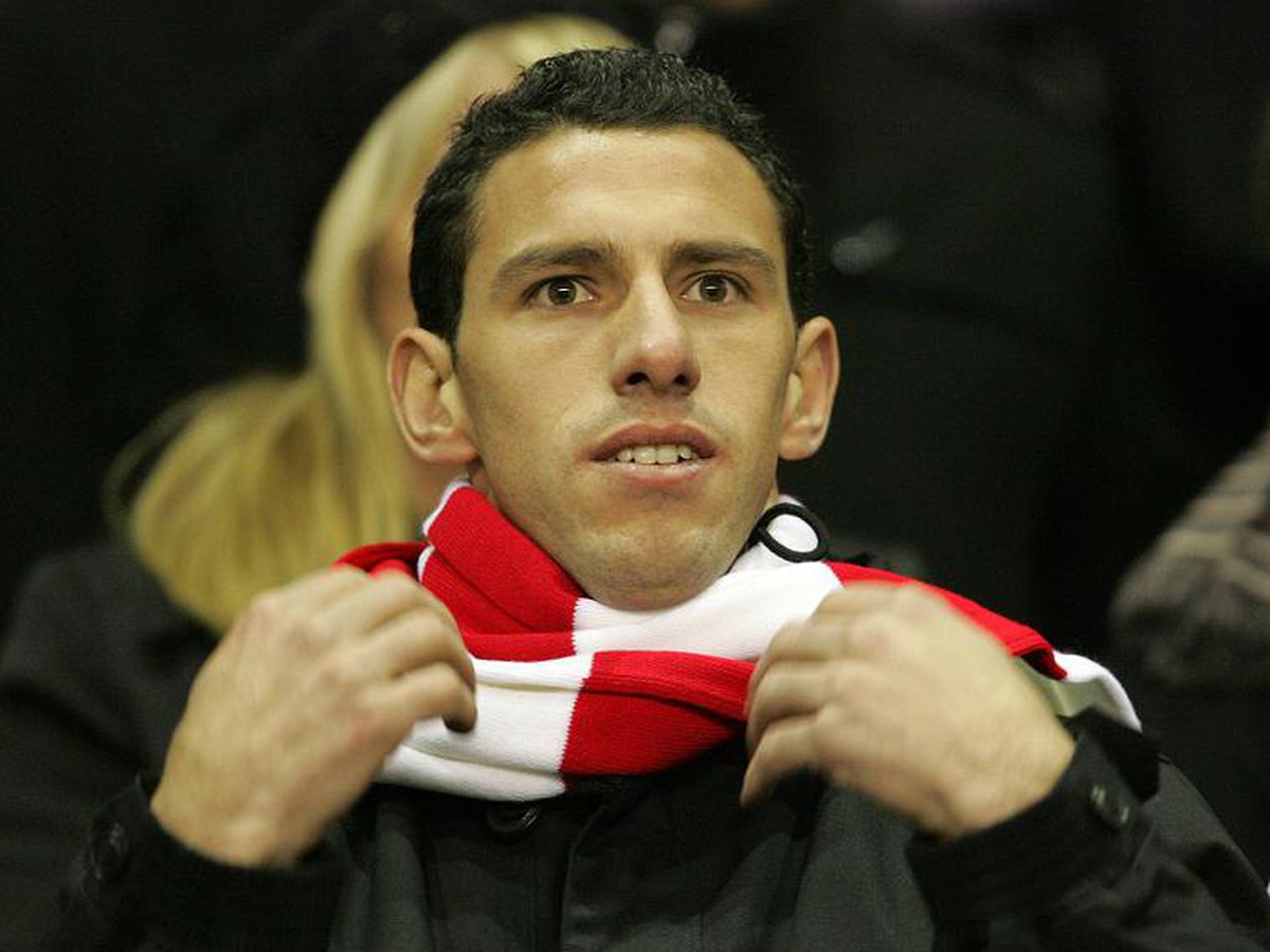 Maxi Rodriguez na štadióne Anfield Road