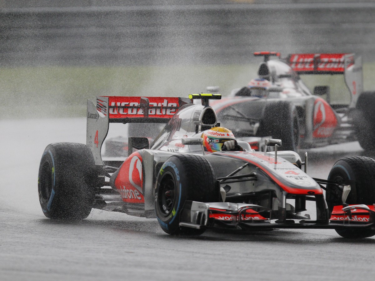 Lewis Hamilton a Jenson Button 