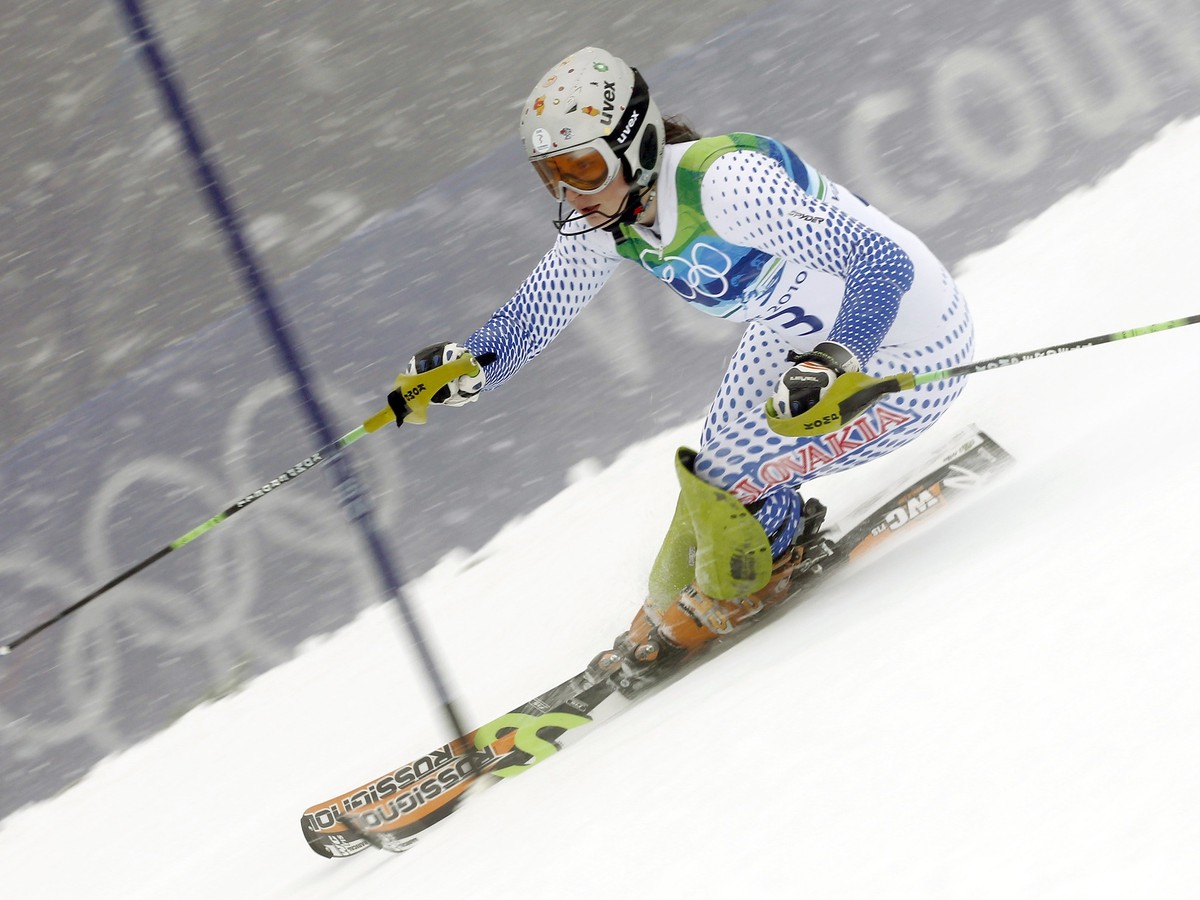 Alpská lyžiarka Jana Gantnerová
