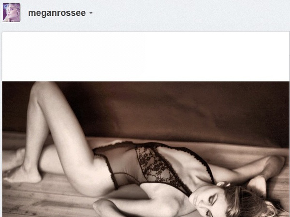Megan Rossee sa živí ako modelka