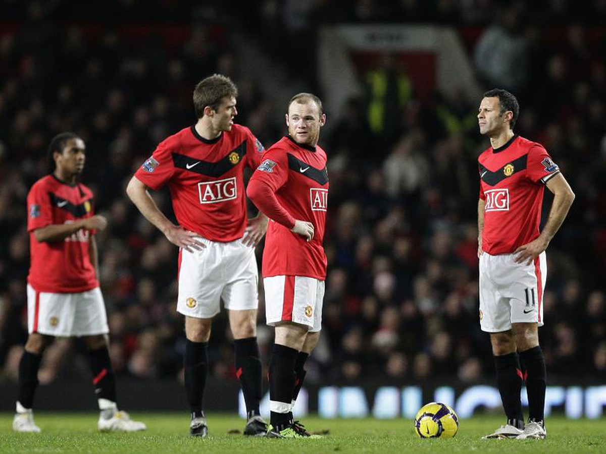 smutní hráči Manchestru United